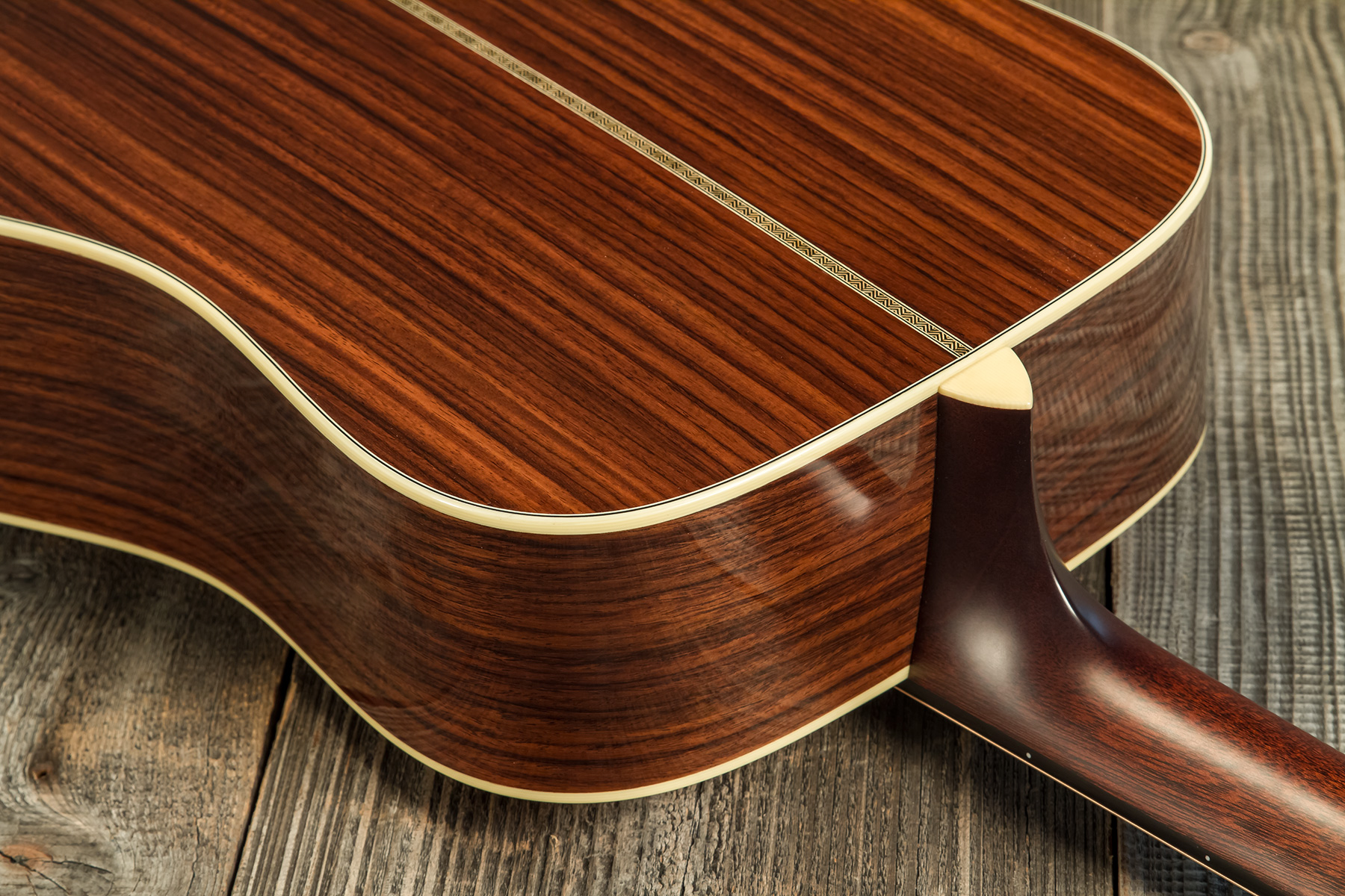 Bourgeois Touchstone Touchstone Vintage Ts Dreadnought Epicea Palissandre Eb #t2310017 - Natural High Gloss - Folk-Gitarre - Variation 6