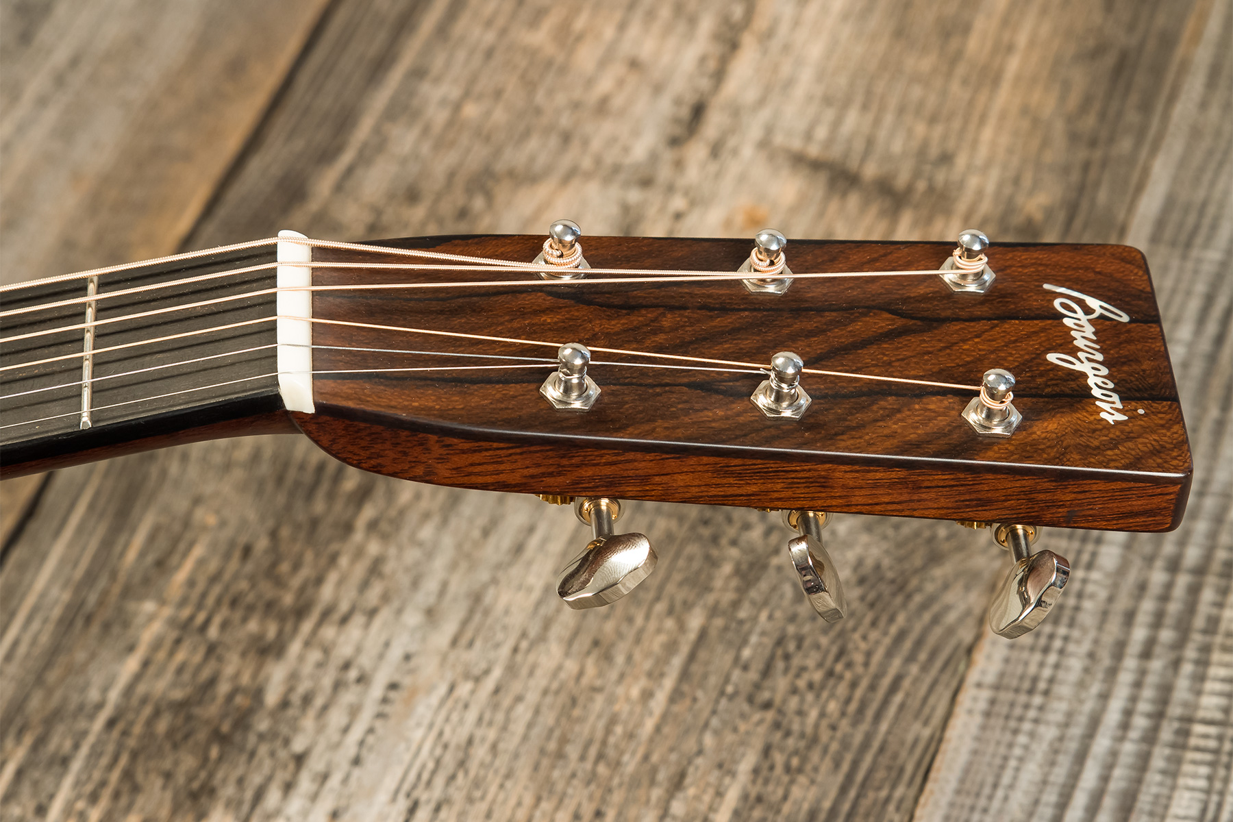 Bourgeois Touchstone Touchstone Vintage Ts Dreadnought Epicea Palissandre Eb #t2310017 - Natural High Gloss - Folk-Gitarre - Variation 7