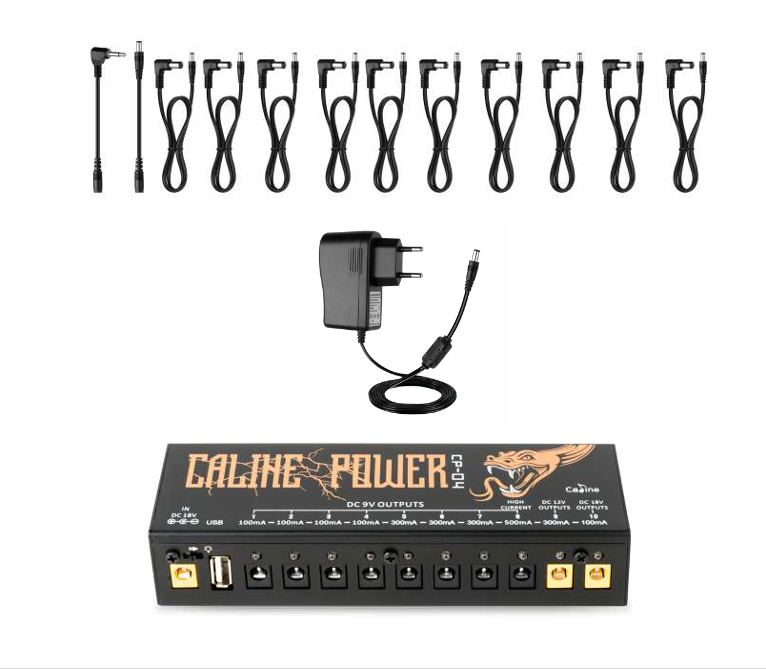 Caline Cp-04 Power Isolated 10 + Usb - Netzteil für Effektpedale - Variation 2