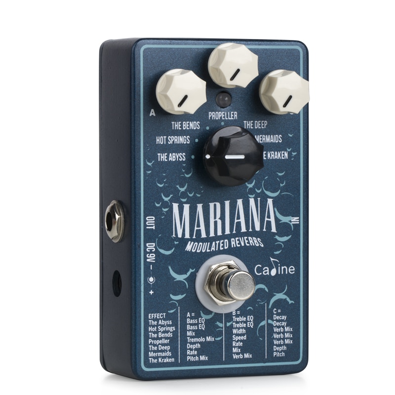 Caline Cp507 Mariana Reverb - Reverb/Delay/Echo Effektpedal - Variation 1