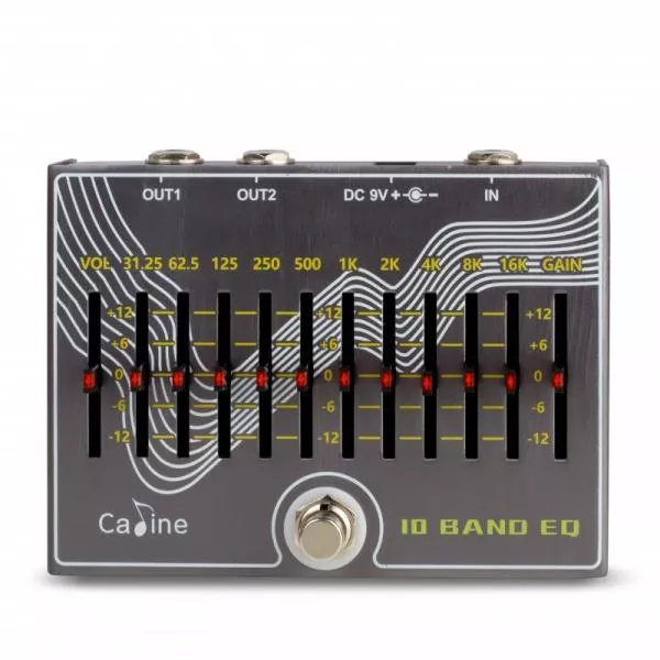 Equalizer & enhancer effektpedal Caline Graphic 10-Band EQ
