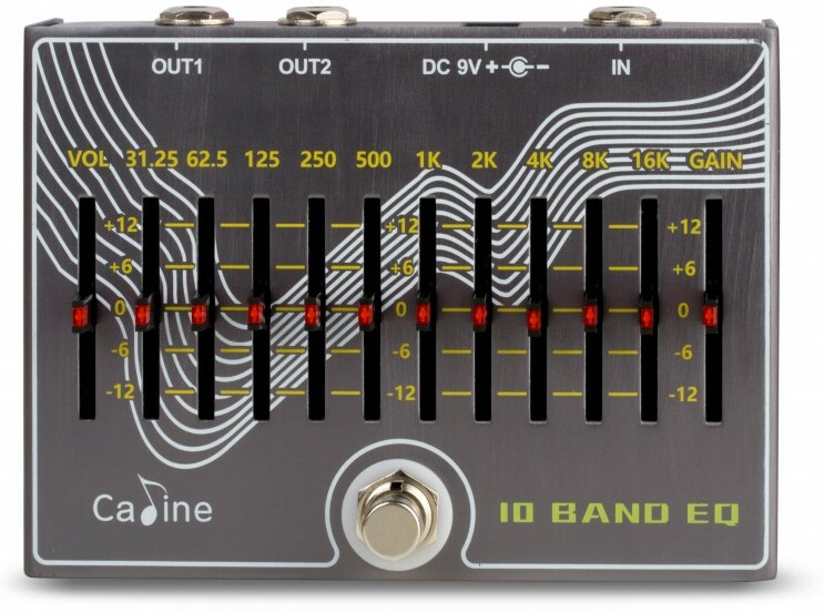 Caline Cp81 Graphic 10-band Eq - Equalizer & Enhancer Effektpedal - Main picture