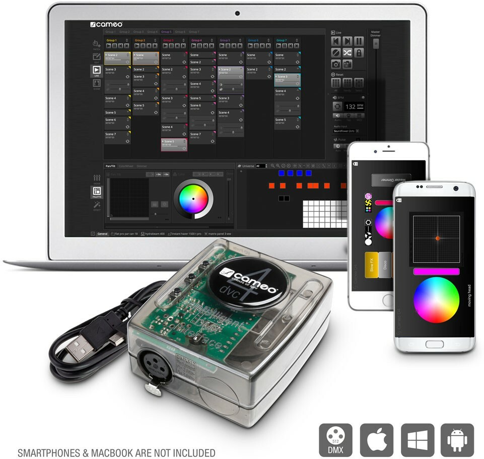 Cameo Dvc - DMX Controller & Software - Main picture