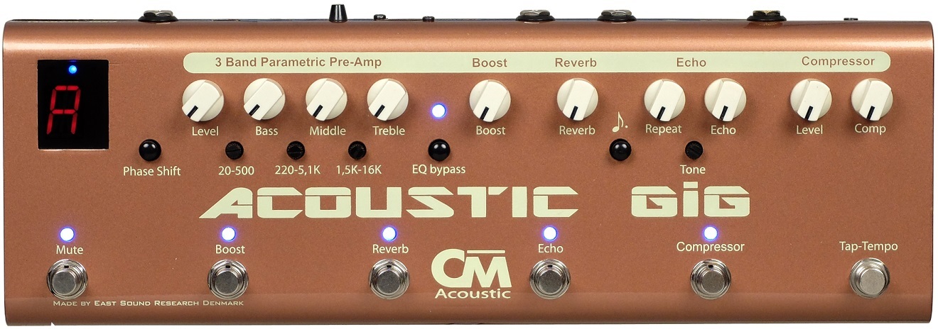 Carl Martin Acoustic Gig - Multieffektpedal für Akustikgitarre - Main picture