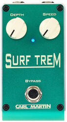 Modulation/chorus/flanger/phaser & tremolo effektpedal Carl martin Surf Trem