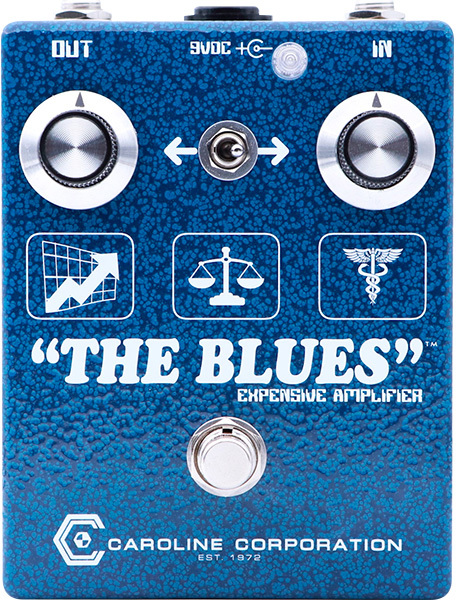 Caroline Guitar The Blues Overdrive - Overdrive/Distortion/Fuzz Effektpedal - Main picture