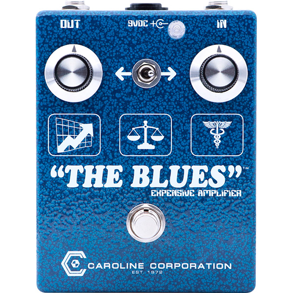 Overdrive/distortion/fuzz effektpedal Caroline guitar The Blues Overdrive