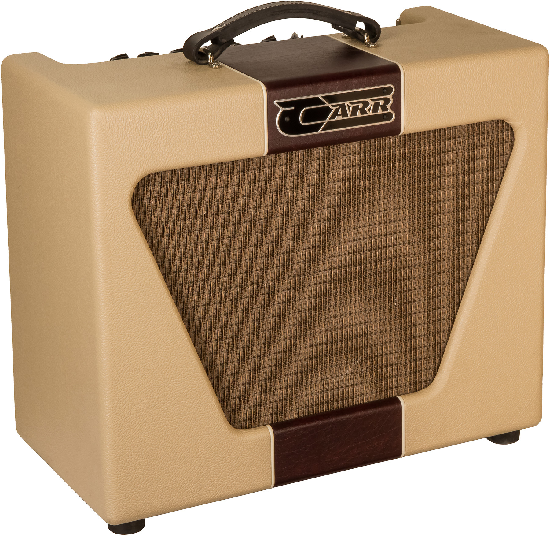 Carr Amplifiers Super Bee 1-12 Combo 10w 1x12 Cream/wine - Combo für E-Gitarre - Main picture
