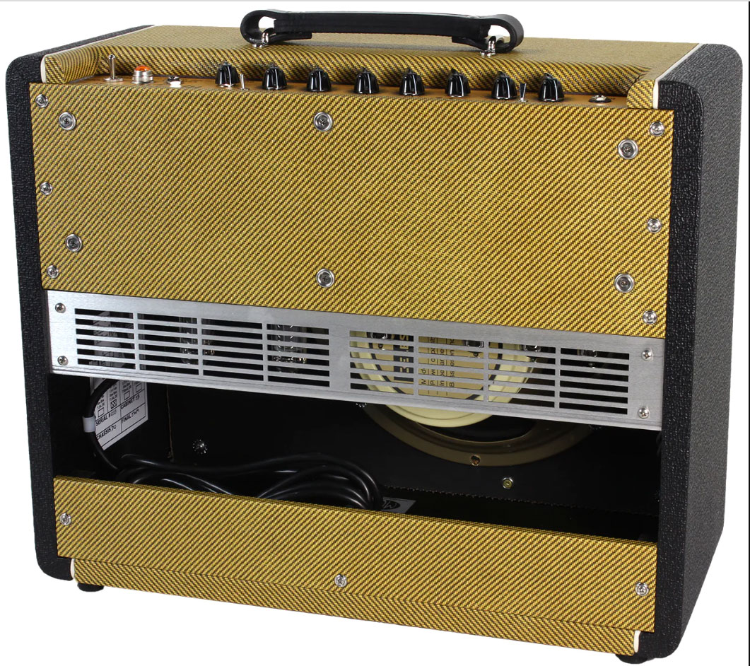 Carr Amplifiers Mercury V 1-12 Combo 16w 1x12 6v6 Black/tweed - Combo für E-Gitarre - Variation 1