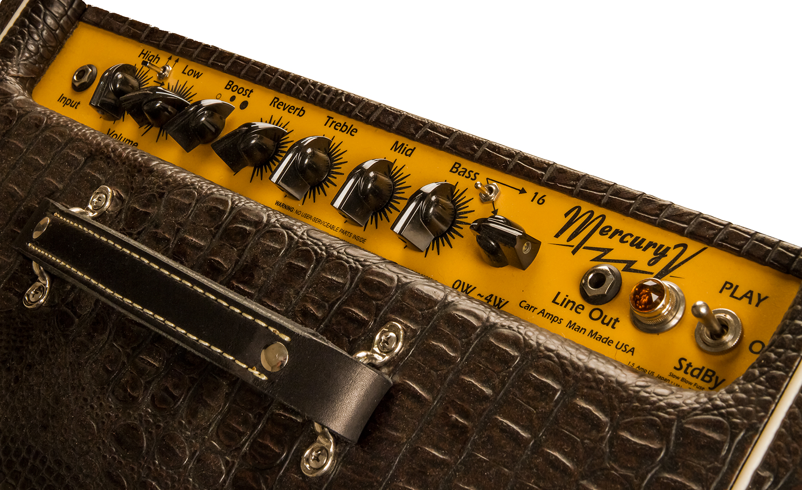 Carr Amplifiers Mercury V 1-12 Combo 16w 1x12 6v6 Brown Gator - Combo für E-Gitarre - Variation 2