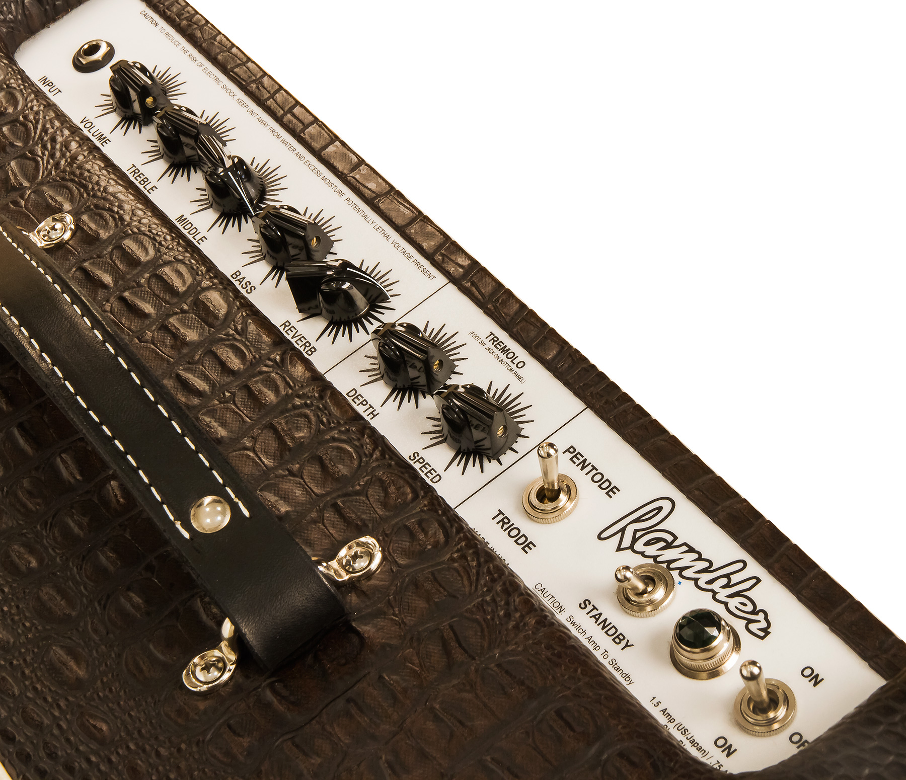 Carr Amplifiers Rambler 1-12 Combo 1x12 13/26w Brown Gator - Combo für E-Gitarre - Variation 2