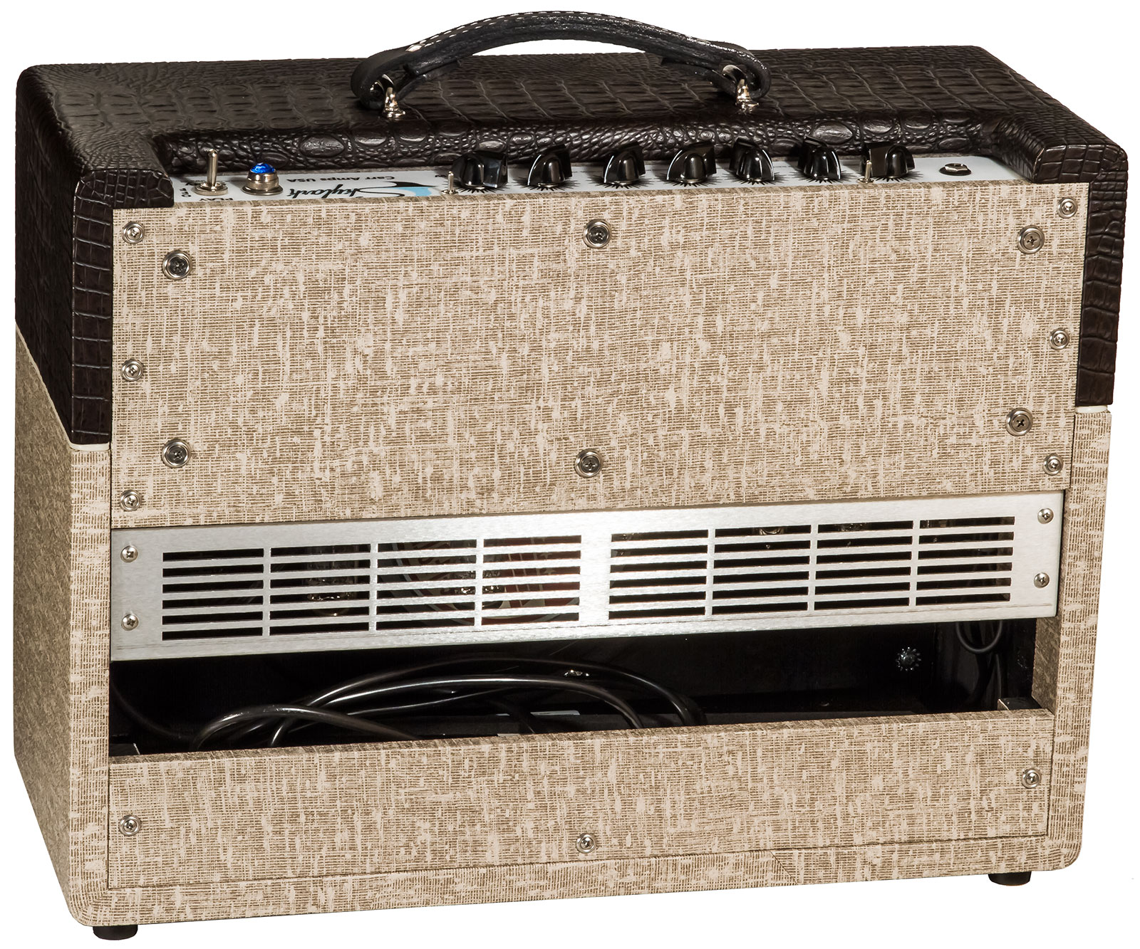 Carr Amplifiers Skylark 1-12 Combo 12w 1x12 6v6 Brown Gator/slub - Combo für E-Gitarre - Variation 1