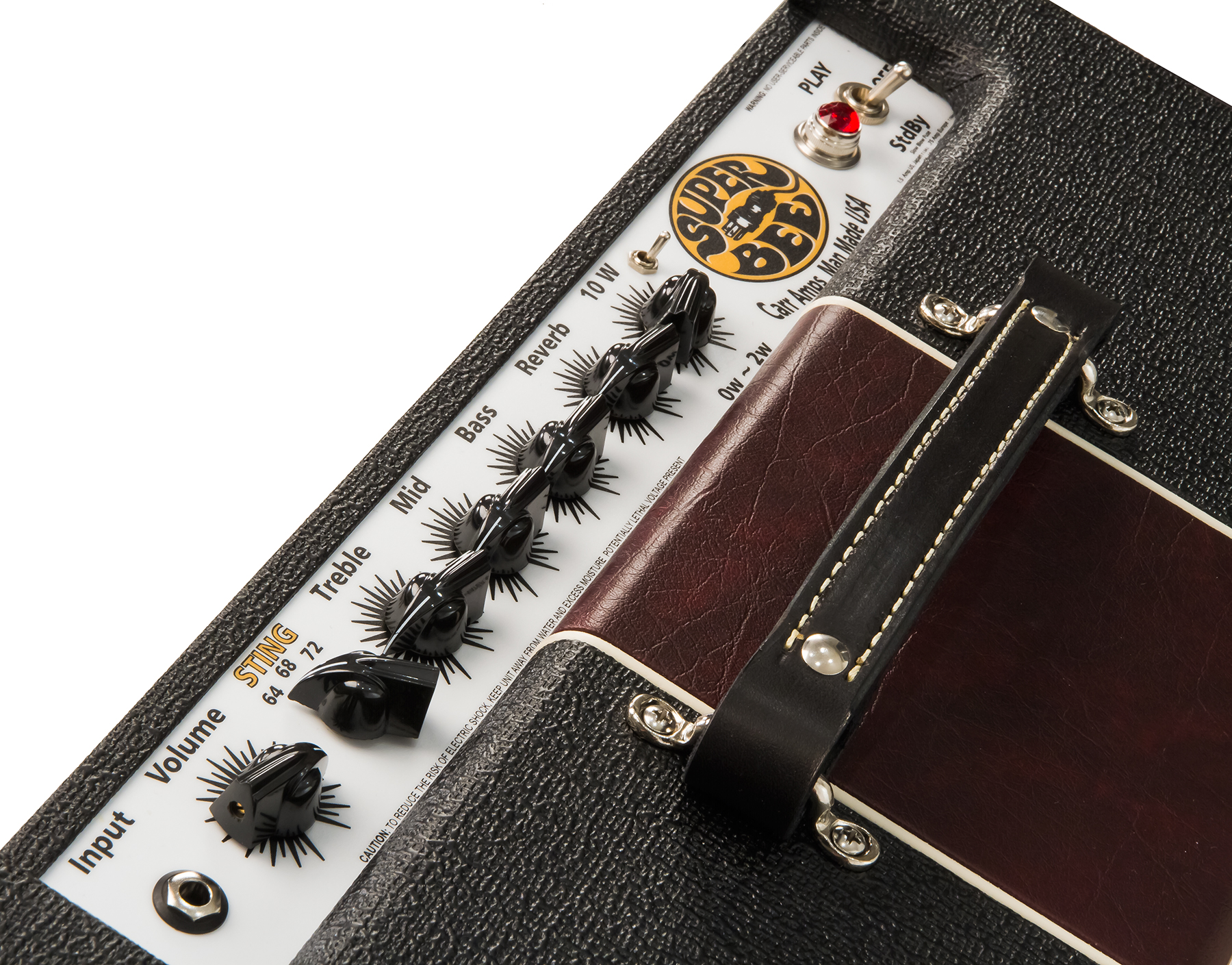 Carr Amplifiers Super Bee 1-12 Combo 10w 1x12 Black/wine - Combo für E-Gitarre - Variation 2