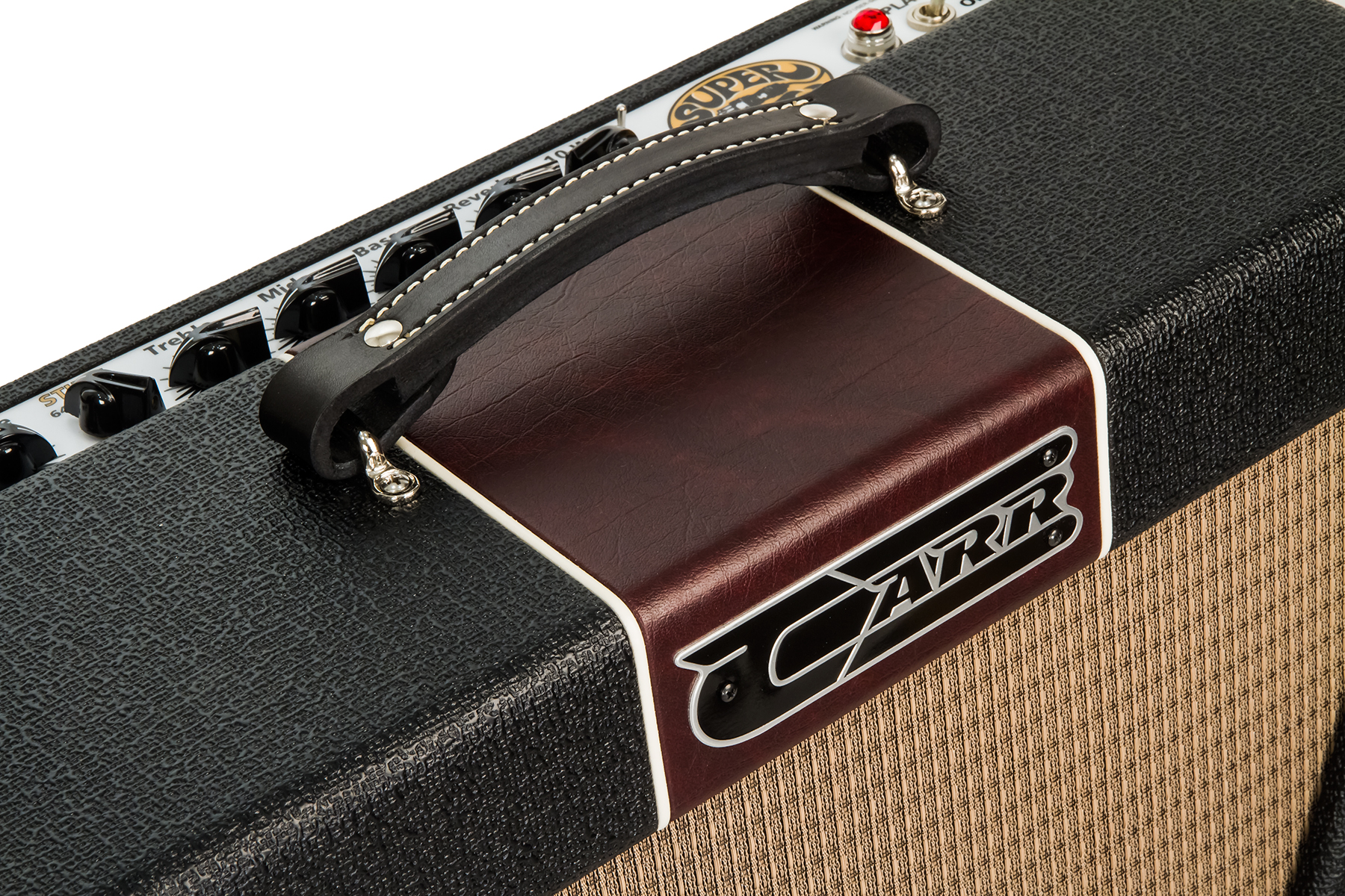 Carr Amplifiers Super Bee 1-12 Combo 10w 1x12 Black/wine - Combo für E-Gitarre - Variation 3