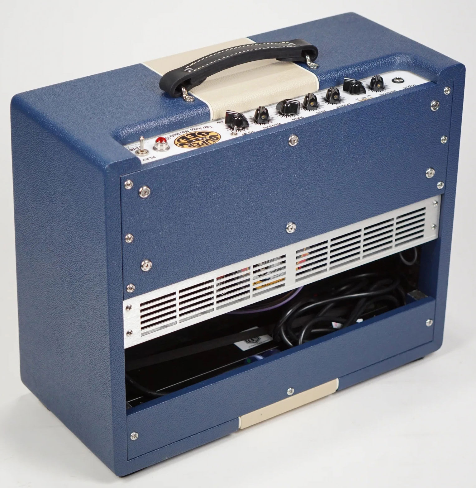 Carr Amplifiers Super Bee 1-12 Combo 10w 1x12 Blue/cream/blue - Combo für E-Gitarre - Variation 1