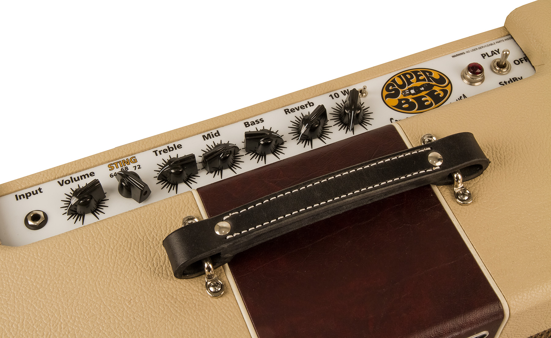 Carr Amplifiers Super Bee 1-12 Combo 10w 1x12 Cream/wine - Combo für E-Gitarre - Variation 2