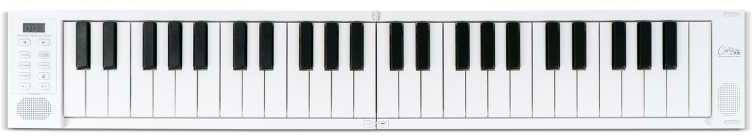Carry On Piano 49 Touch White - Entertainerkeyboard - Main picture