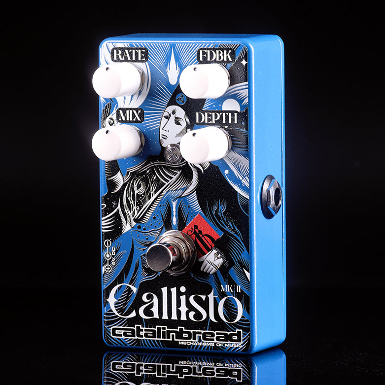 Catalinbread Callisto Mkii Analog Chorus Vibrato - Modulation/Chorus/Flanger/Phaser & Tremolo Effektpedal - Variation 1