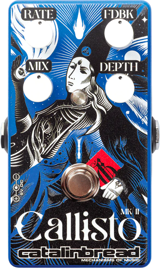 Catalinbread Callisto Mkii Analog Chorus Vibrato - Modulation/Chorus/Flanger/Phaser & Tremolo Effektpedal - Main picture