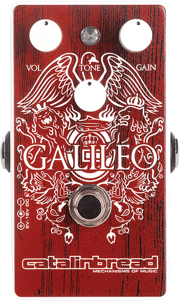 Catalinbread Galileo Red Special Limited Edition - Overdrive/Distortion/Fuzz Effektpedal - Main picture