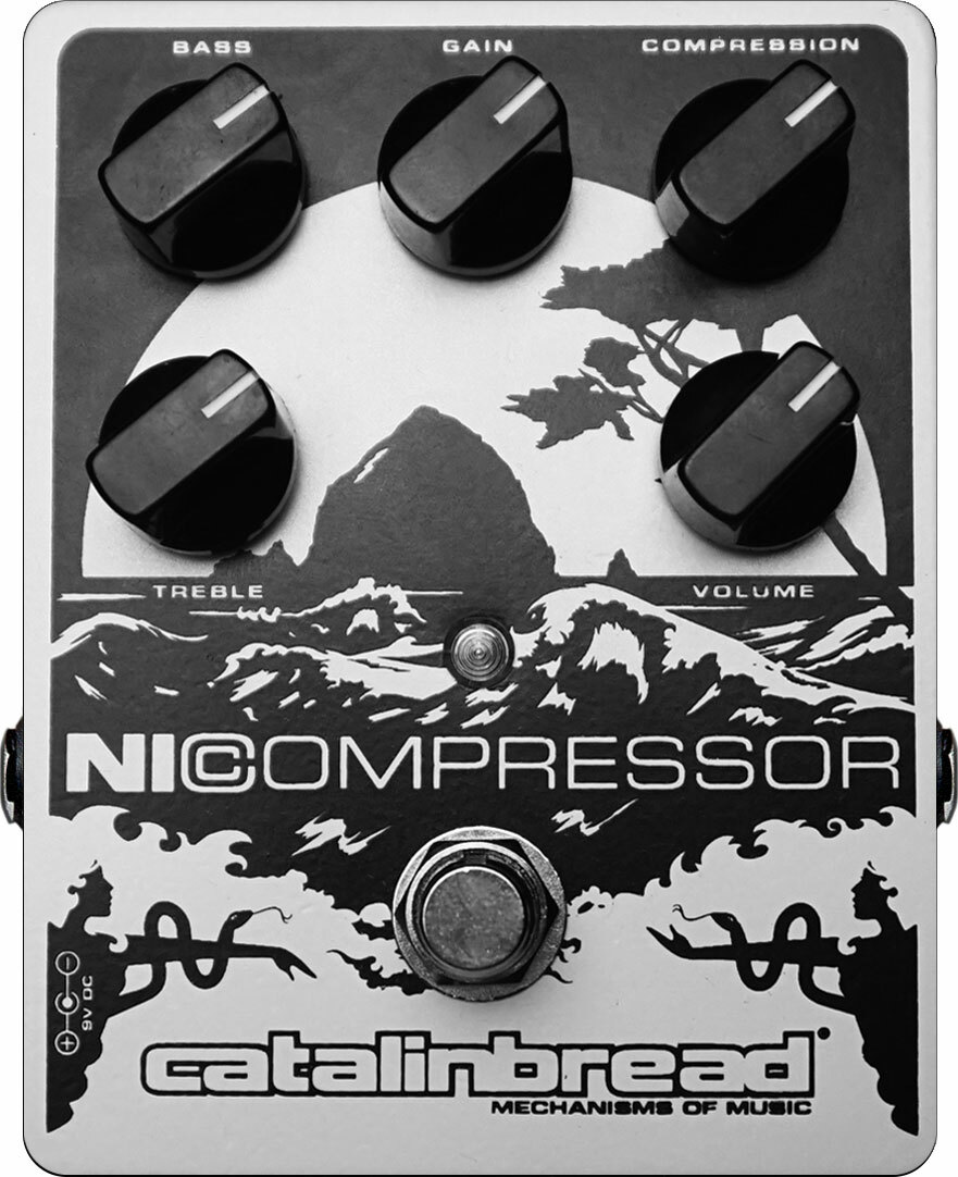 Catalinbread Nicompressor Soft Pearl - Kompressor/Sustain/Noise gate Effektpedal - Main picture