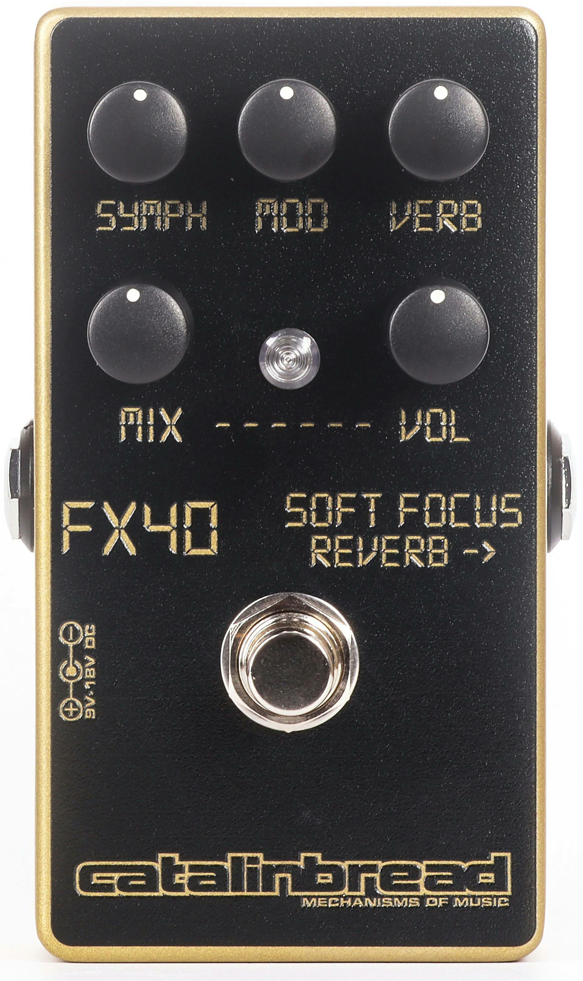 Catalinbread Soft Focus Gold - Reverb/Delay/Echo Effektpedal - Main picture