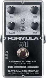 Overdrive/distortion/fuzz effektpedal Catalinbread Formula 51