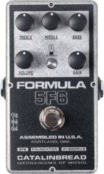 Overdrive/distortion/fuzz effektpedal Catalinbread Formula 5F6