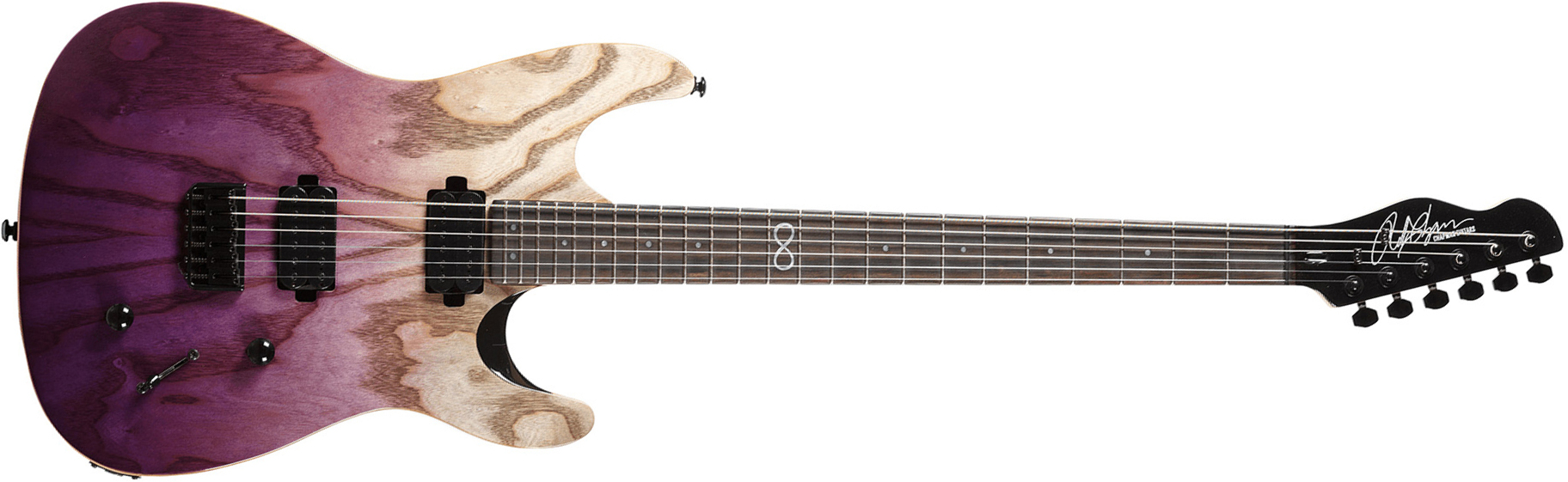 Chapman Guitars Ml1 Modern Baritone Standard V2 Ht Hh Eb - Mallow - Double Cut E-Gitarre - Main picture