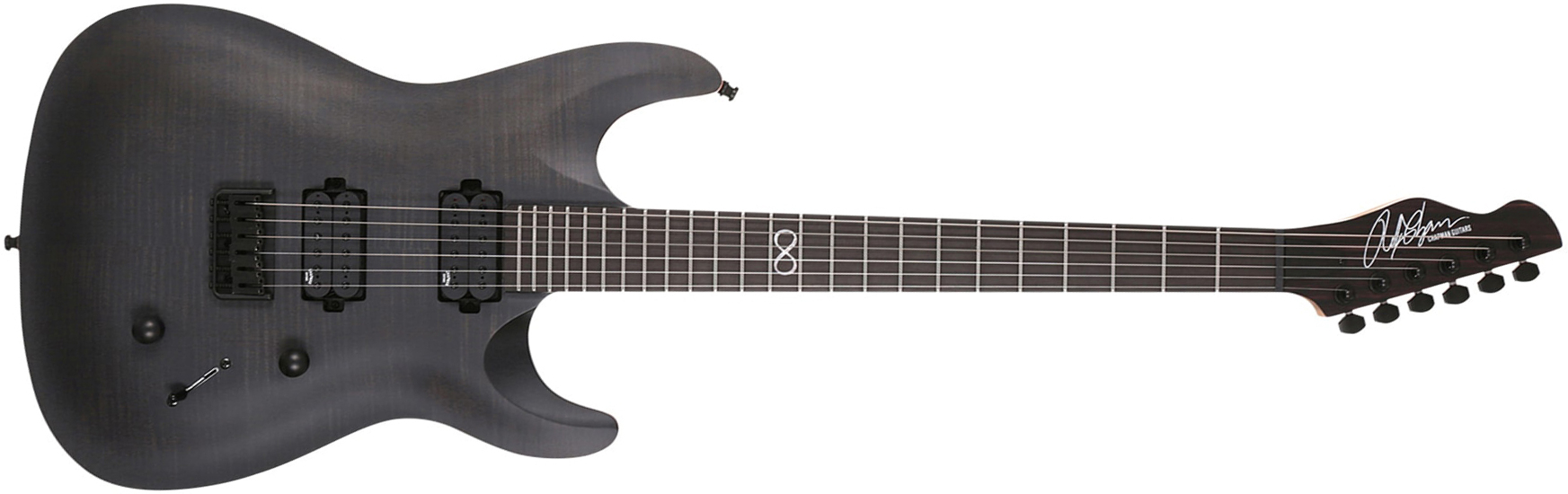 Chapman Guitars Ml1 Pro Modern Hh Ht Eb - Lunar Satin - E-Gitarre in Str-Form - Main picture