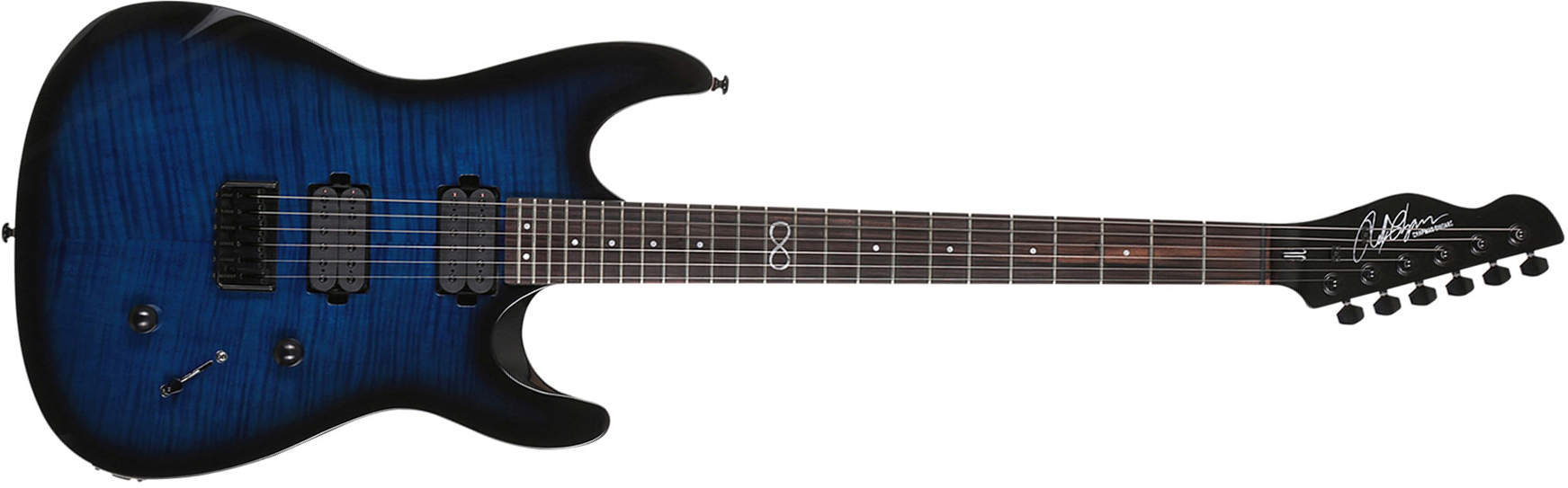 Chapman Guitars Ml1 Standard Modern V2 Hh Ht Eb - Midnight Sky - E-Gitarre in Str-Form - Main picture