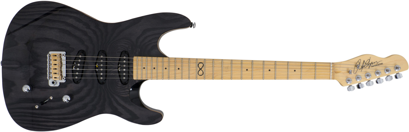 Chapman Guitars Ml1 Standard Traditional V2 3s Trem Mn - Lunar - E-Gitarre in Str-Form - Main picture