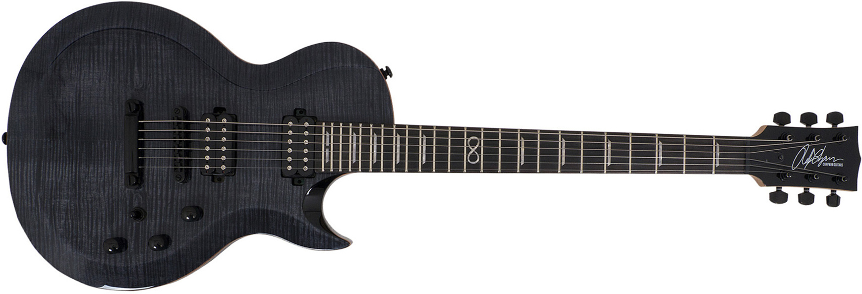 Chapman Guitars Ml2 Standard Modern V2 Hh Ht Eb - Lunar - Single-Cut-E-Gitarre - Main picture