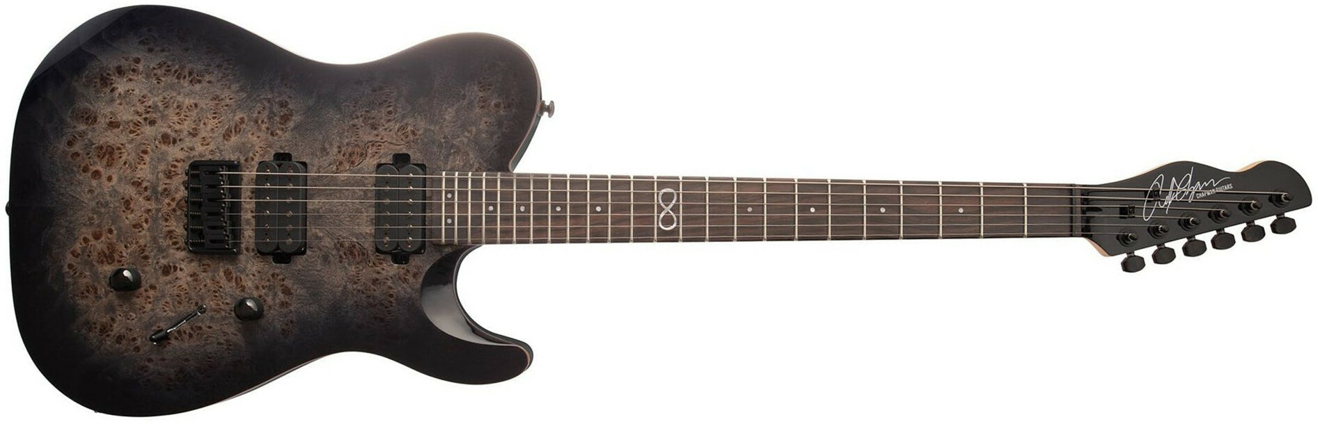 Chapman Guitars Ml3 Modern Limited Edition Standard 2h Ht Eb - Storm Burst - E-Gitarre in Teleform - Main picture