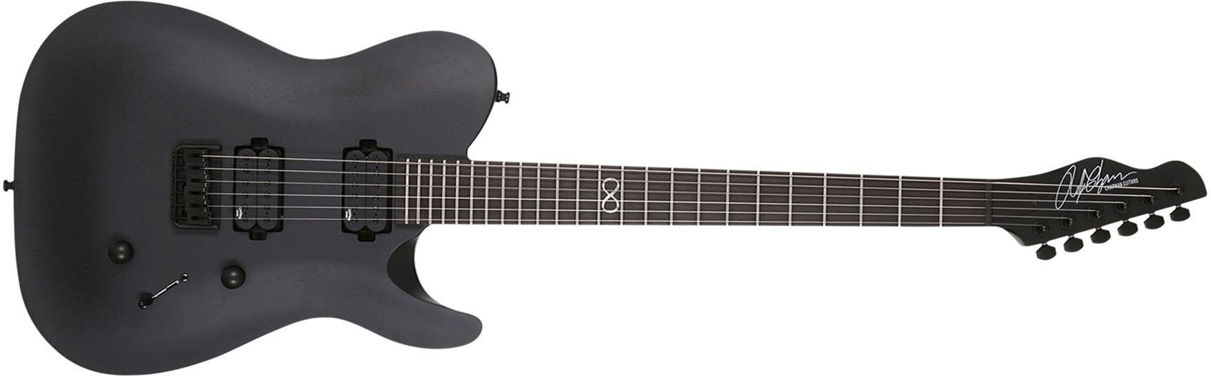 Chapman Guitars Ml3 Pro Modern V2 Hh Ht Eb - Lunar Satin - E-Gitarre in Teleform - Main picture