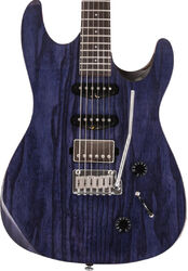 E-gitarre in str-form Chapman guitars Standard ML1 X - Trans deep blue 