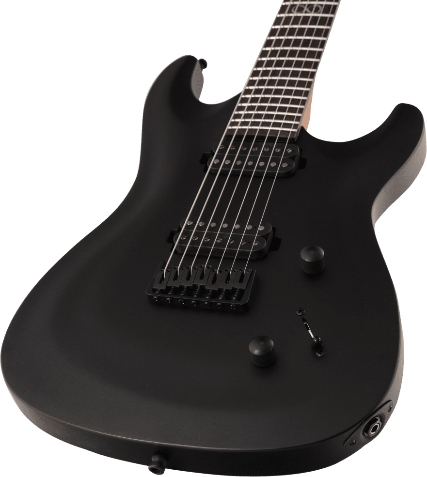 Chapman Guitars Ml1-7 Modern Pro 7c 2h Seymour Duncan  Ht Eb - Cyber Black - 7-saitige E-Gitarre - Variation 3