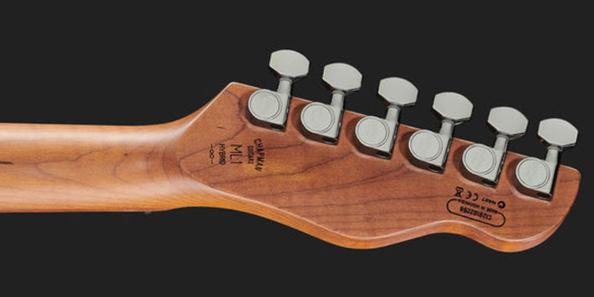 Chapman Guitars Ml1 Hybrid Standard Hss Trem Mn - Sarsen Stone Black - E-Gitarre in Str-Form - Variation 4