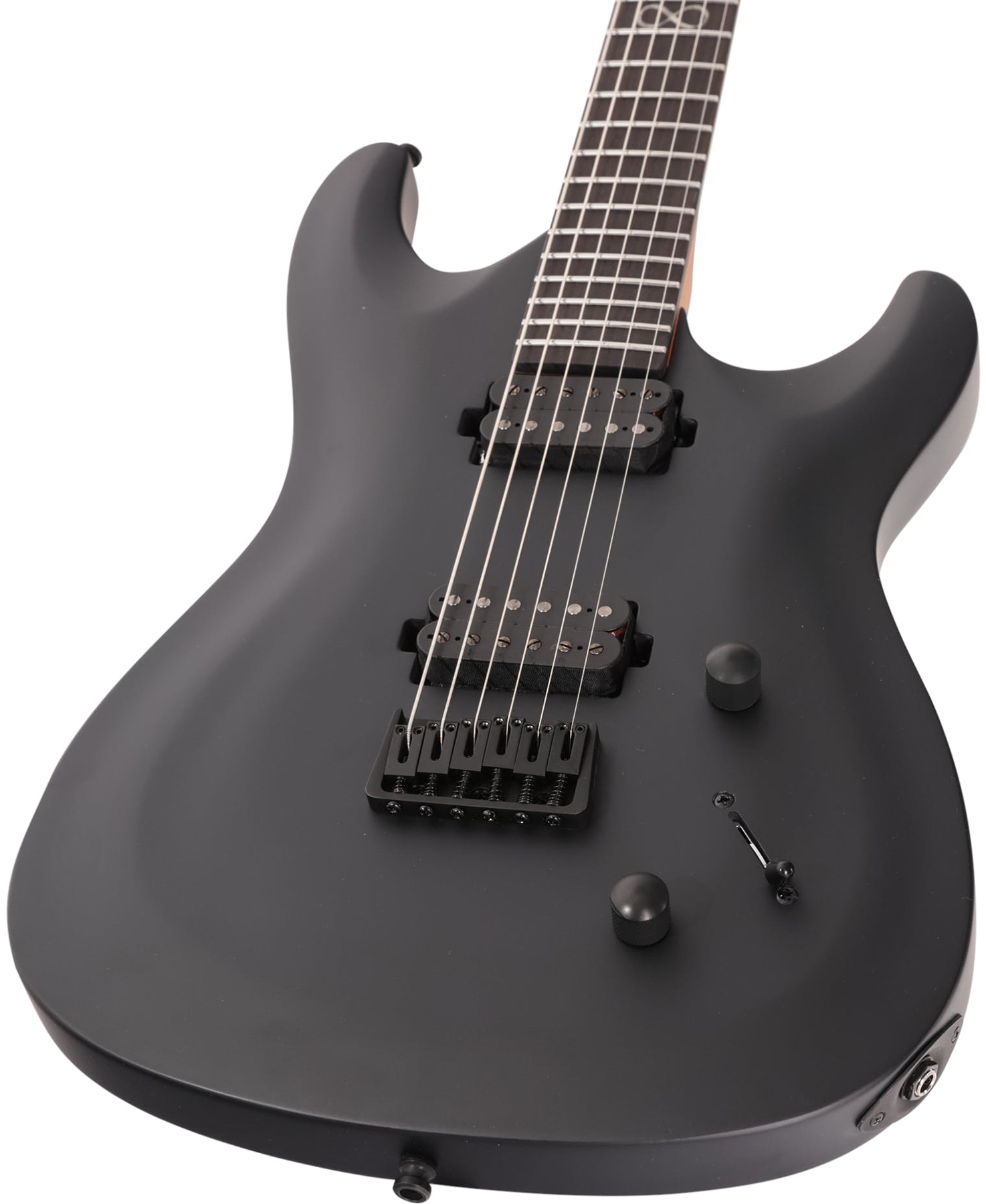 Chapman Guitars Ml1 Modern Baritone Pro 2h Seymour Duncan  Ht Eb - Cyber Black - Bariton E-Gitarre - Variation 3