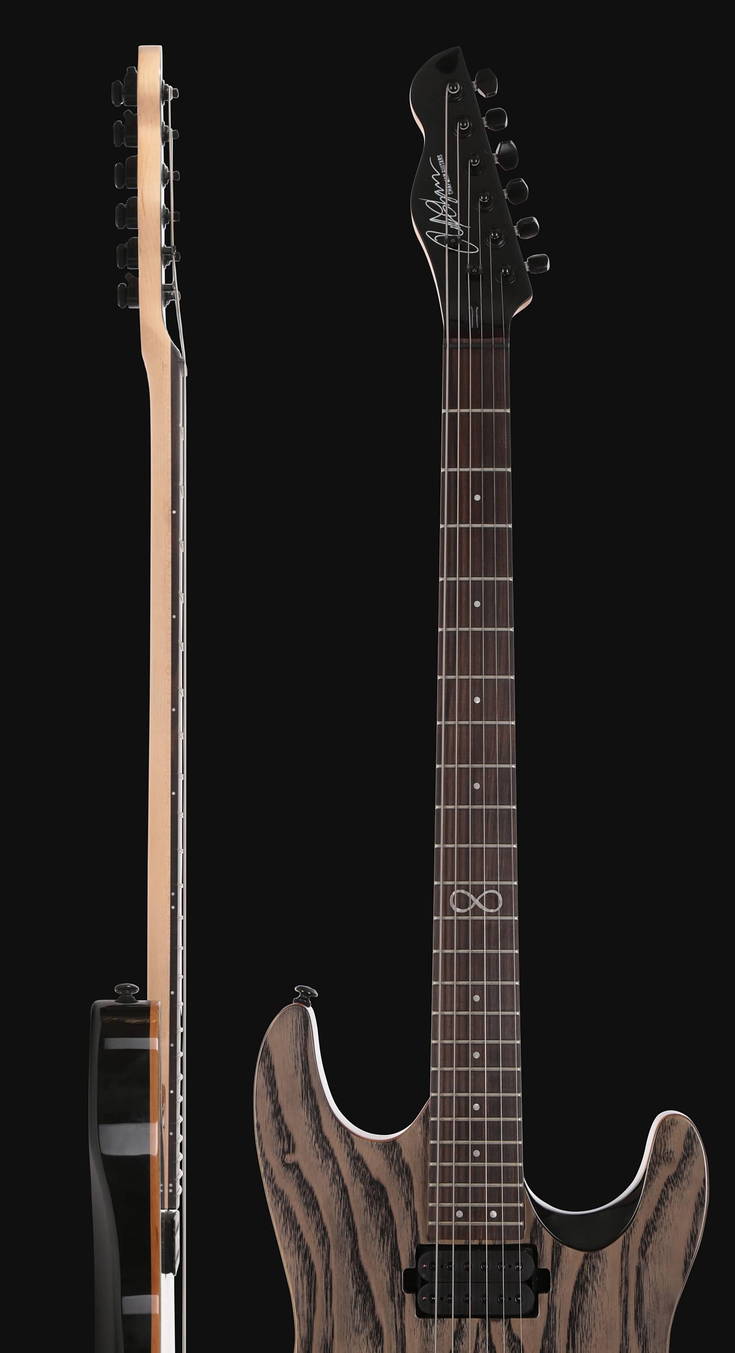 Chapman Guitars Ml1 Standard Modern V2 Baritone Hh Ht Eb - Graphite - Bariton E-Gitarre - Variation 3