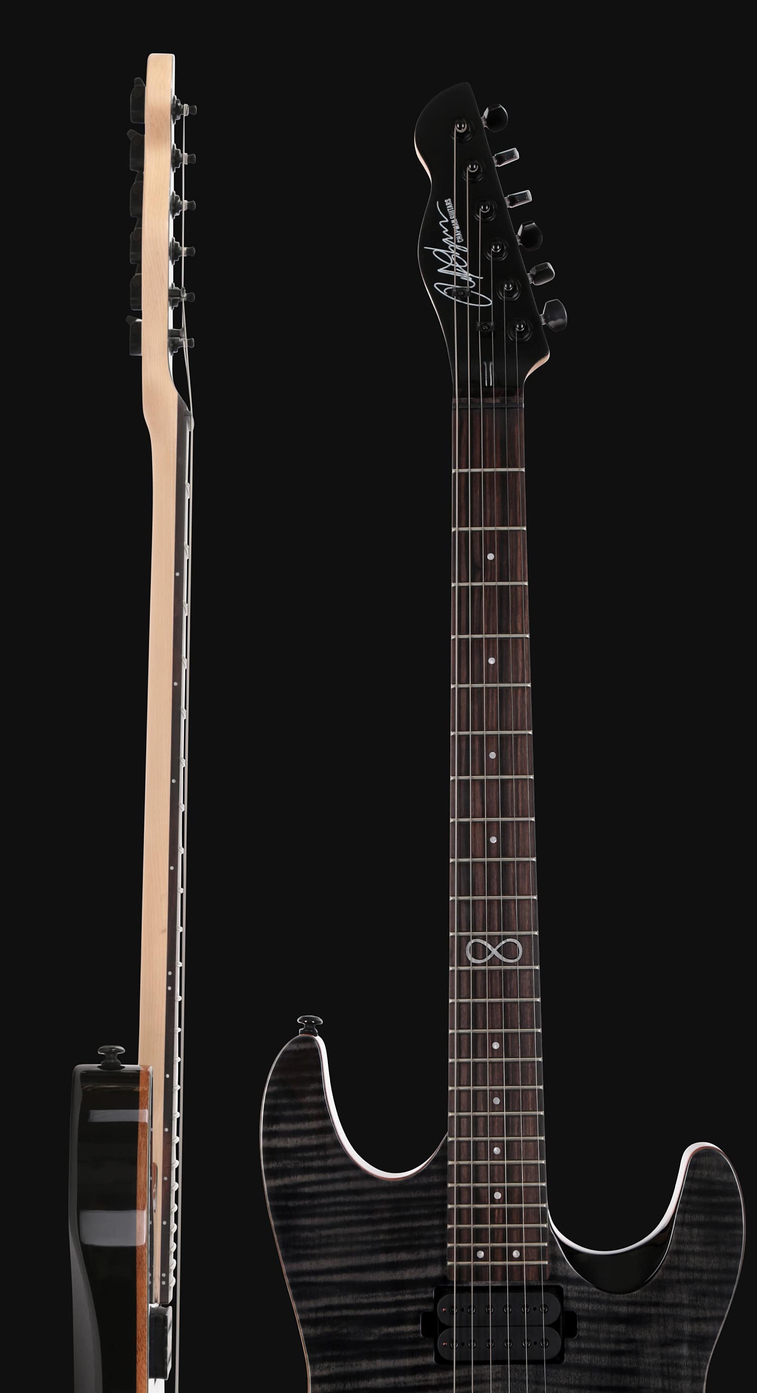 Chapman Guitars Ml1 Standard Modern V2 Hh Ht Eb - Lunar - Double Cut E-Gitarre - Variation 3