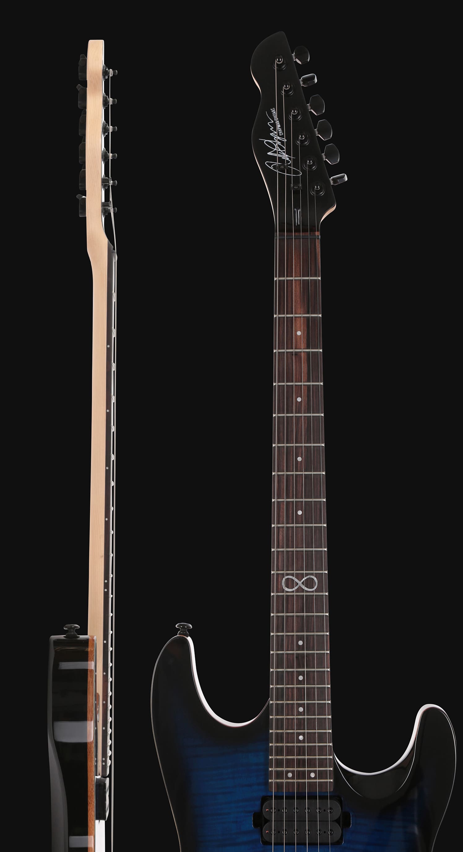 Chapman Guitars Ml1 Standard Modern V2 Hh Ht Eb - Midnight Sky - E-Gitarre in Str-Form - Variation 3