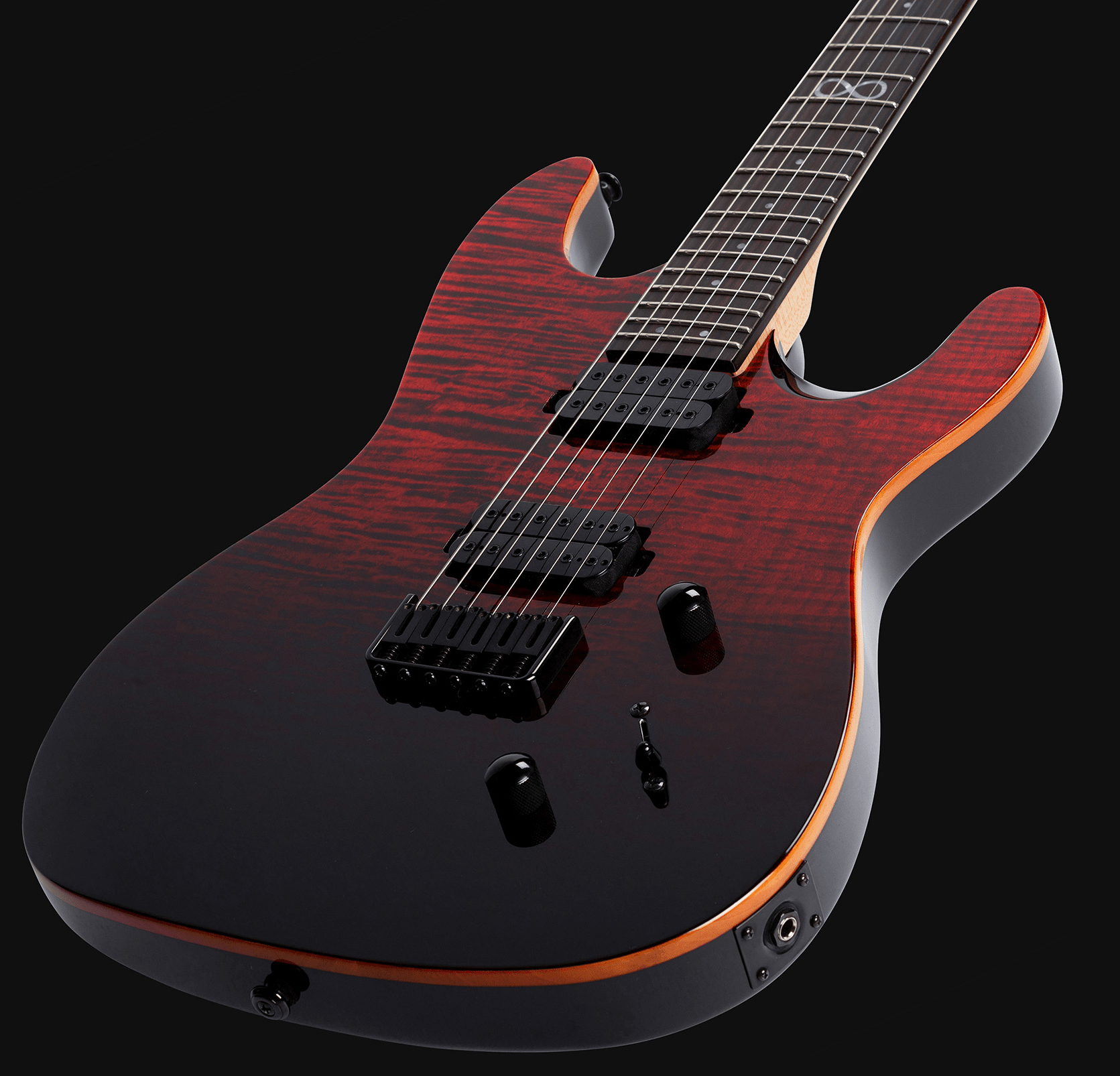 Chapman Guitars Ml1 Modern Standard V2 Hh Ht Eb - Black Blood - Double Cut E-Gitarre - Variation 2
