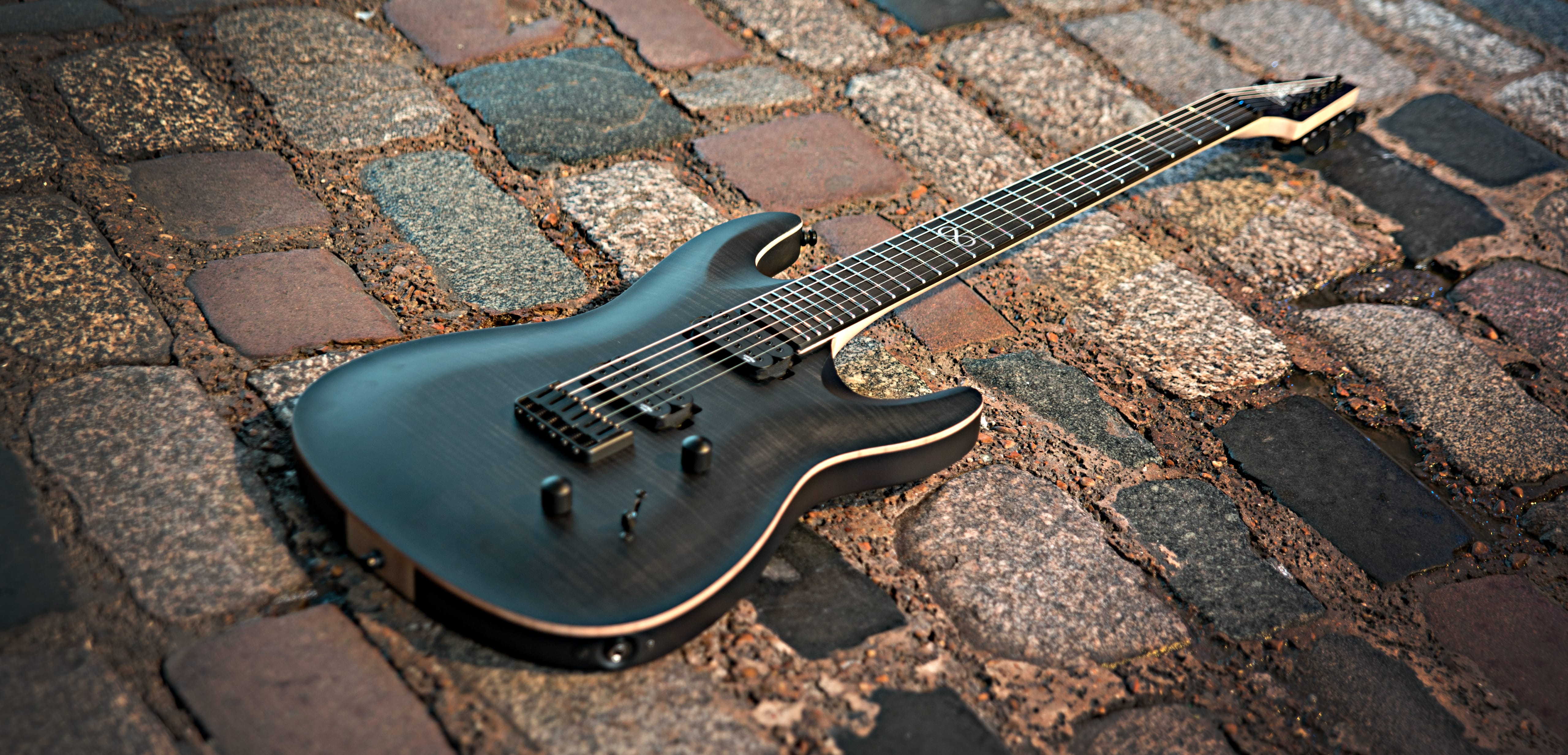 Chapman Guitars Ml1 Pro Modern Hh Ht Eb - Lunar Satin - E-Gitarre in Str-Form - Variation 4