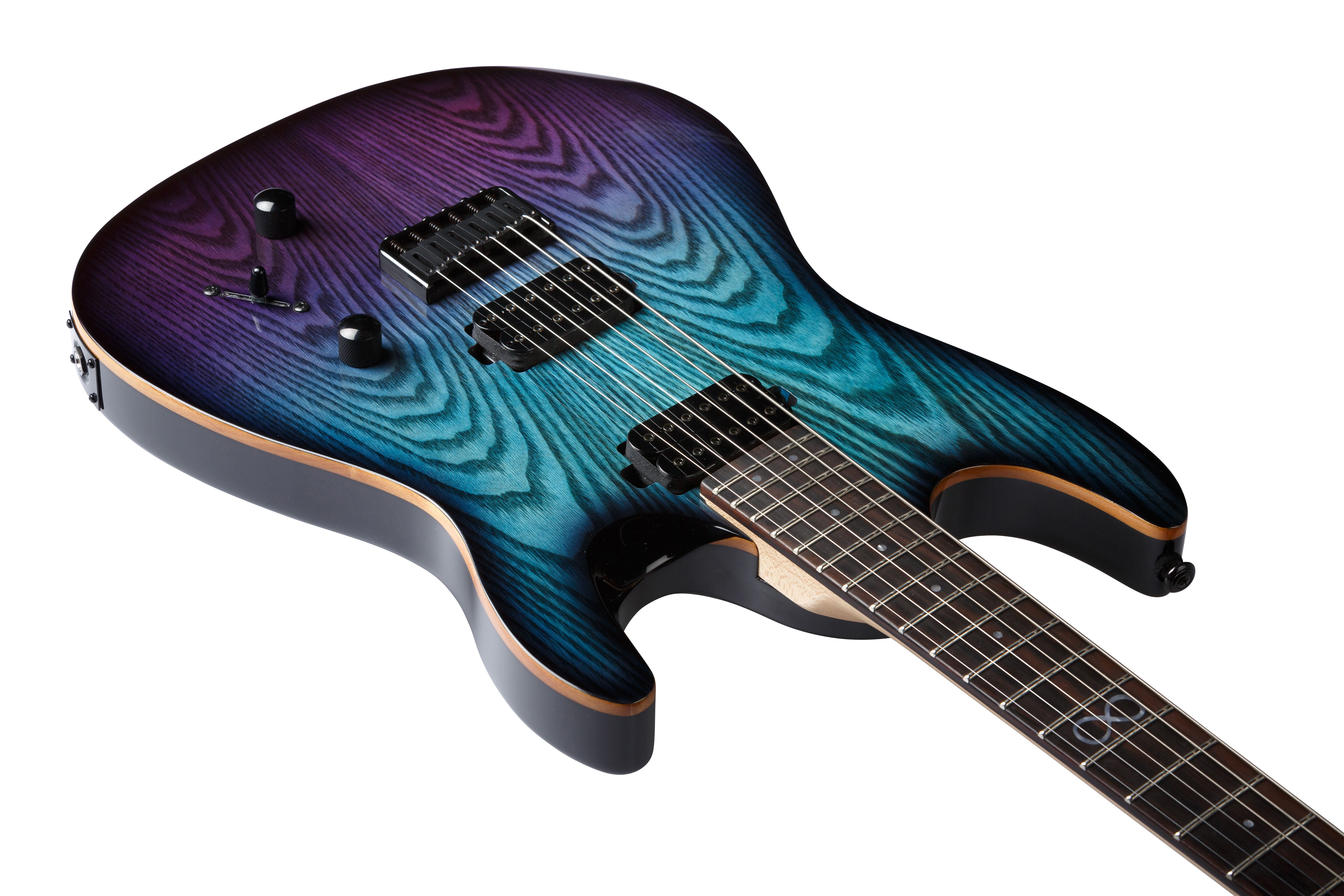 Chapman Guitars Ml1 Modern Baritone Standard V2 Hh Ht Eb - Ocean Fade - Double Cut E-Gitarre - Variation 2