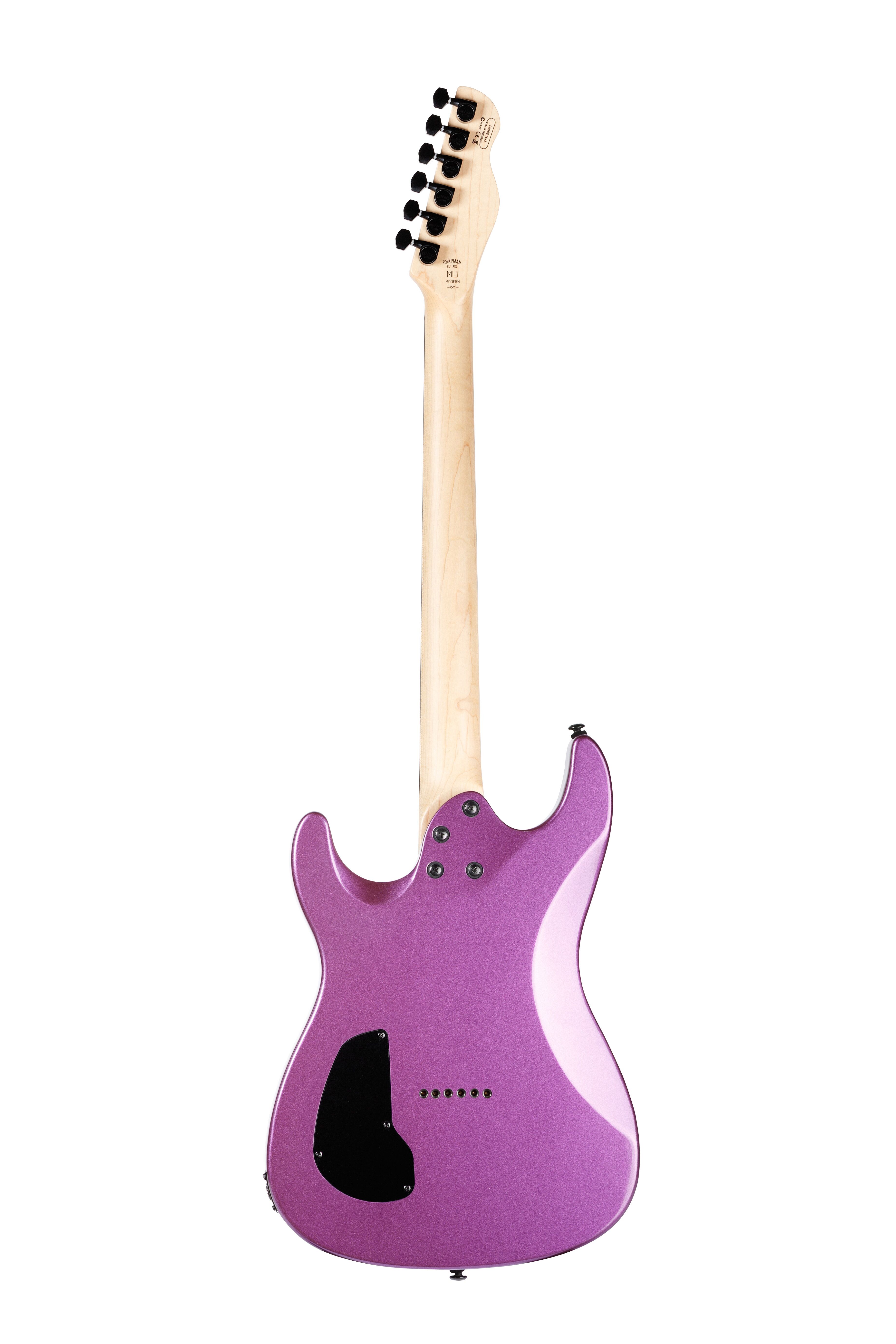 Chapman Guitars Ml1 Standard Modern V2 Hh Ht Eb - Tyrian - E-Gitarre in Str-Form - Variation 1