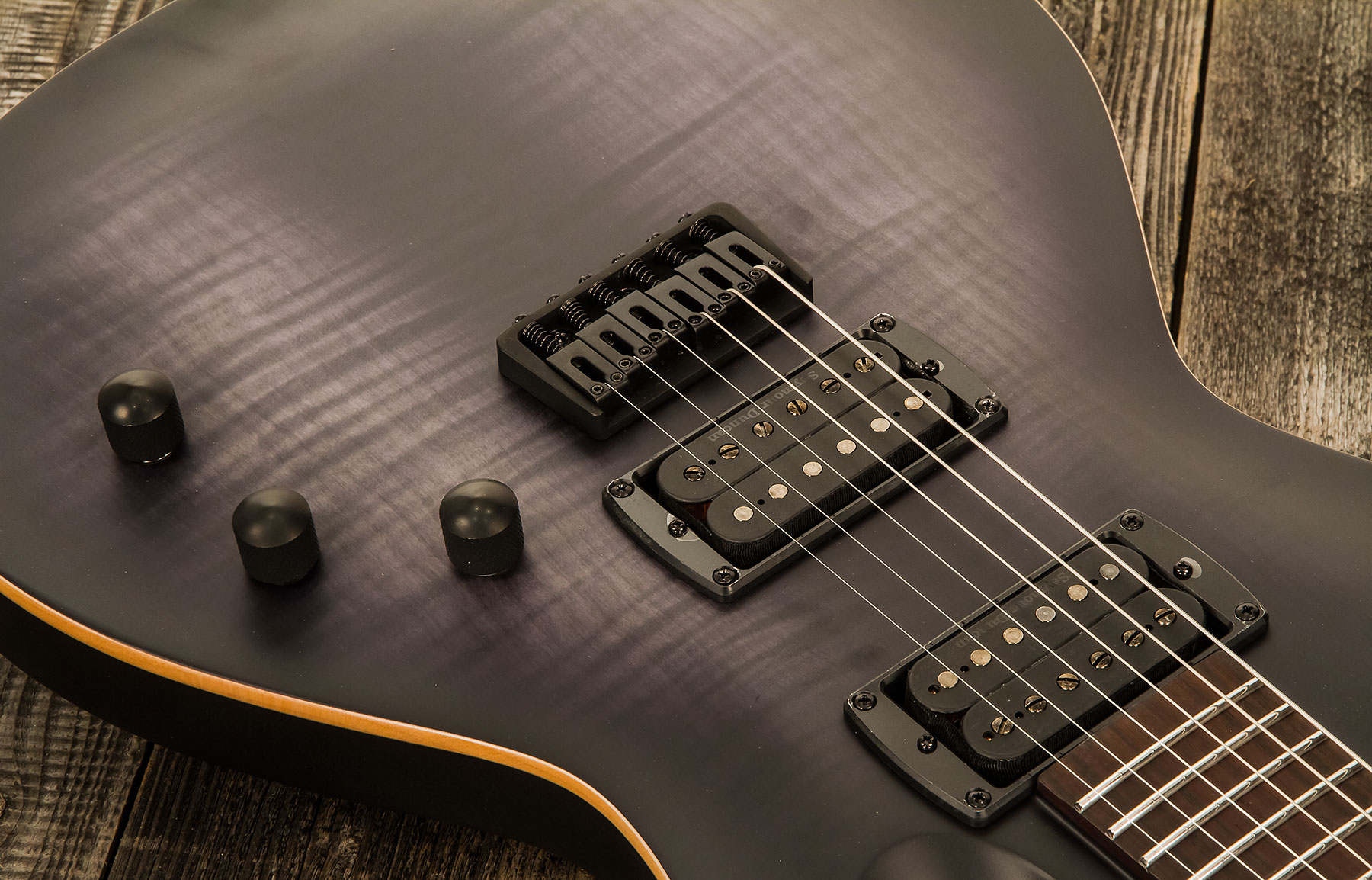 Chapman Guitars Ml2 Pro Modern Hh Seymour Duncan Ht Eb - River Styx Black - Single-Cut-E-Gitarre - Variation 3