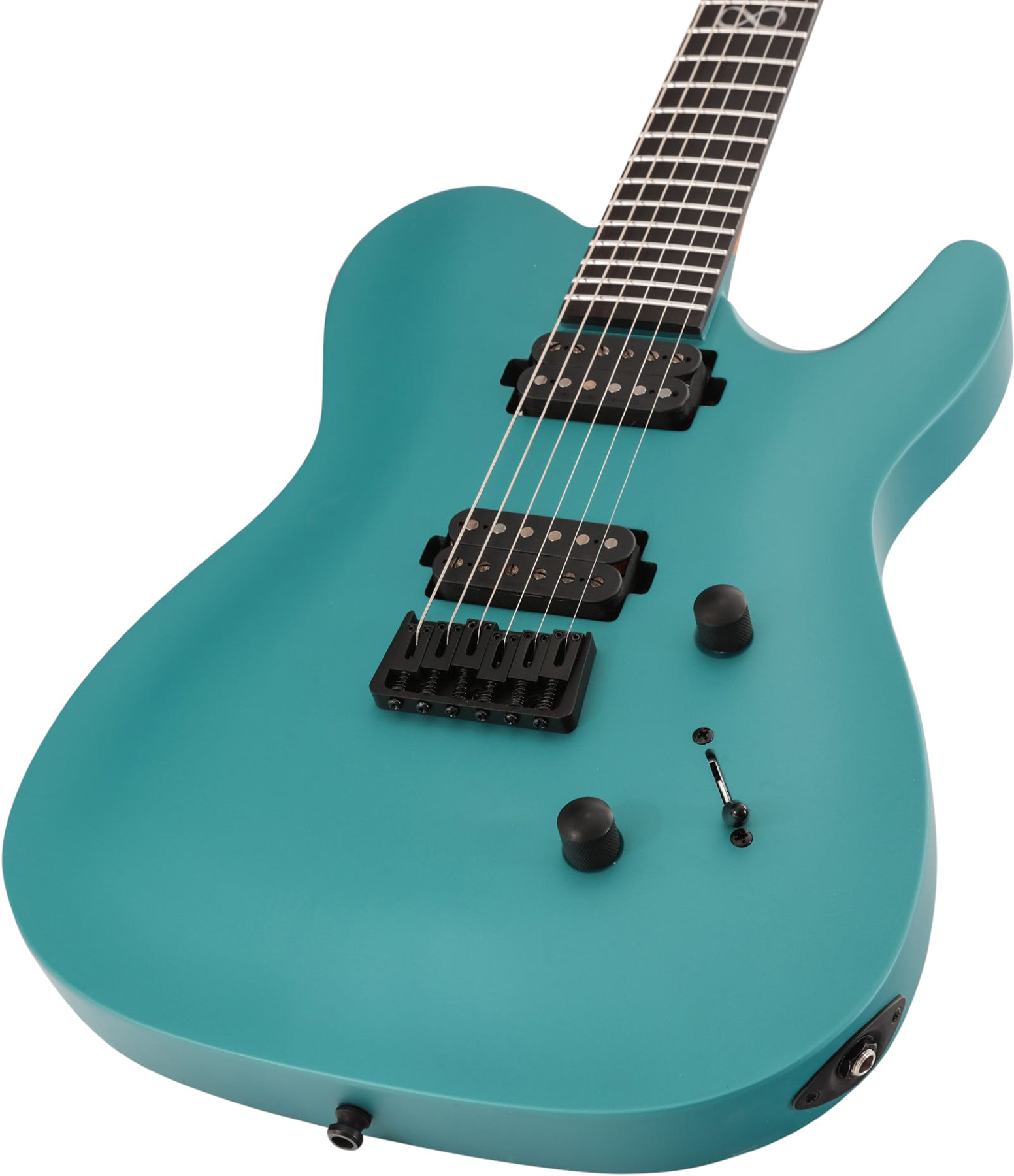 Chapman Guitars Ml3 Modern Pro 2h Seymour Duncan  Ht Eb - Liquid Teal Metallic Satin - E-Gitarre in Teleform - Variation 3