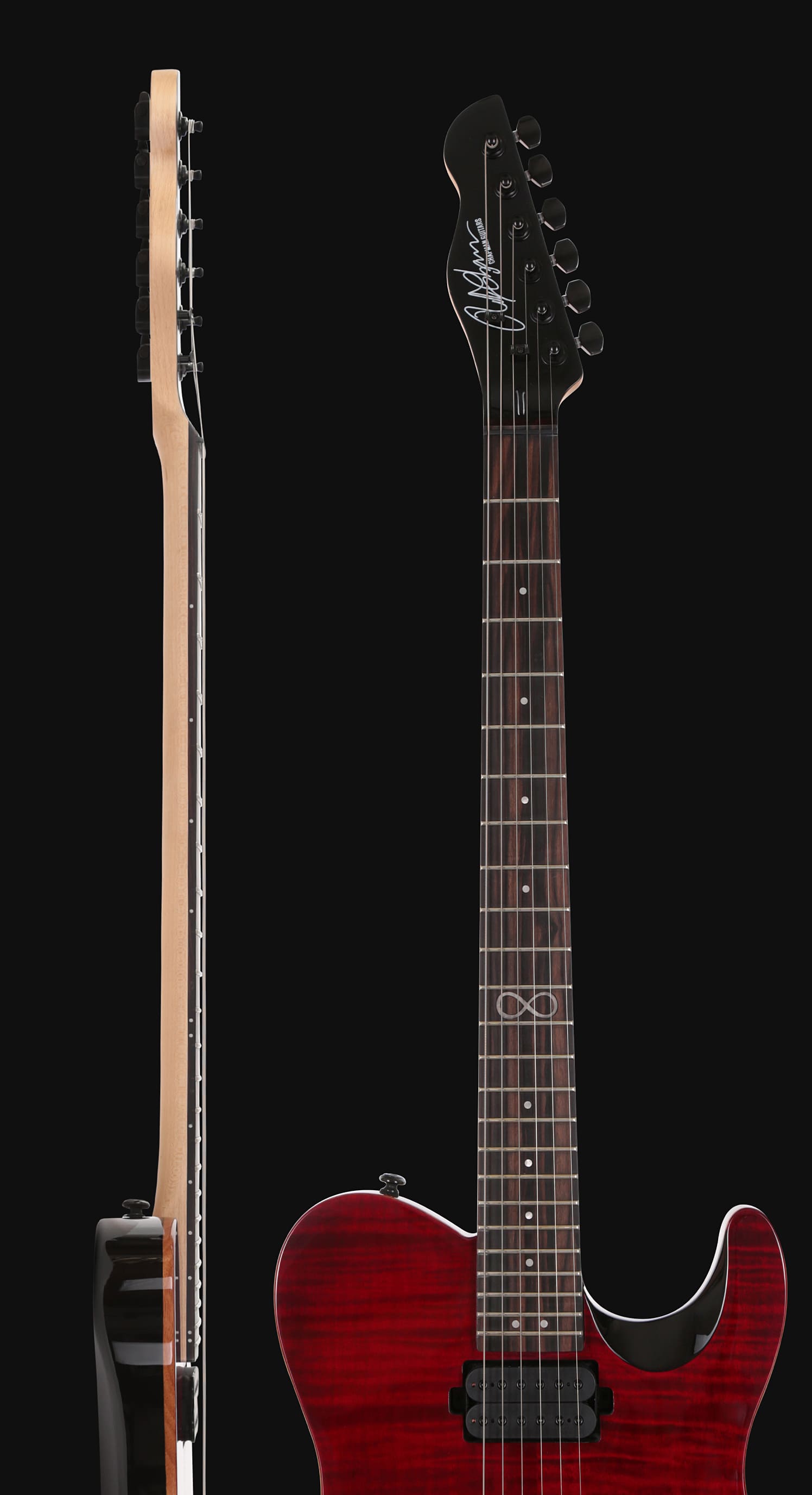 Chapman Guitars Ml3 Standard Modern V2 Hh Ht Eb - Incarnadine - E-Gitarre in Teleform - Variation 3