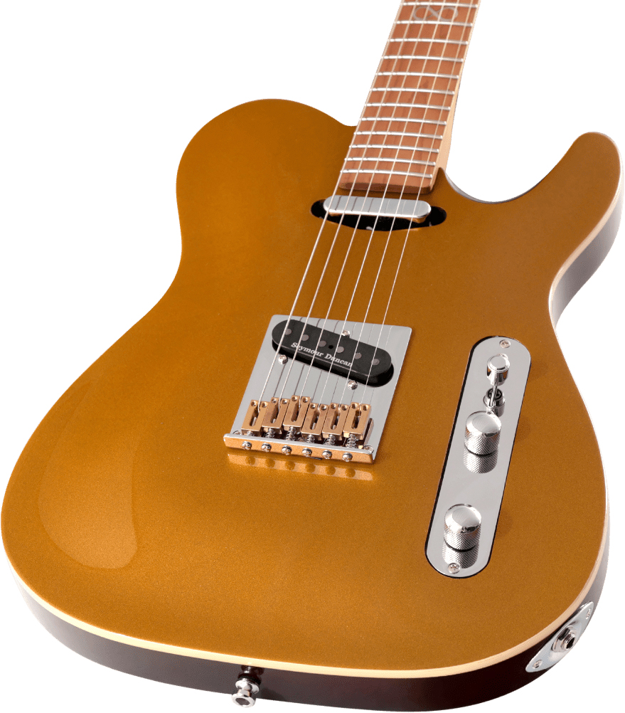 Chapman Guitars Ml3 Traditional Pro 2s Seymour Duncan Ht Mn - Gold Metallic - E-Gitarre in Teleform - Variation 3